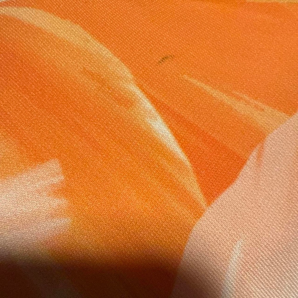 Boston Proper orange maxi dress with faux jewel detail - Picture 8 of 8